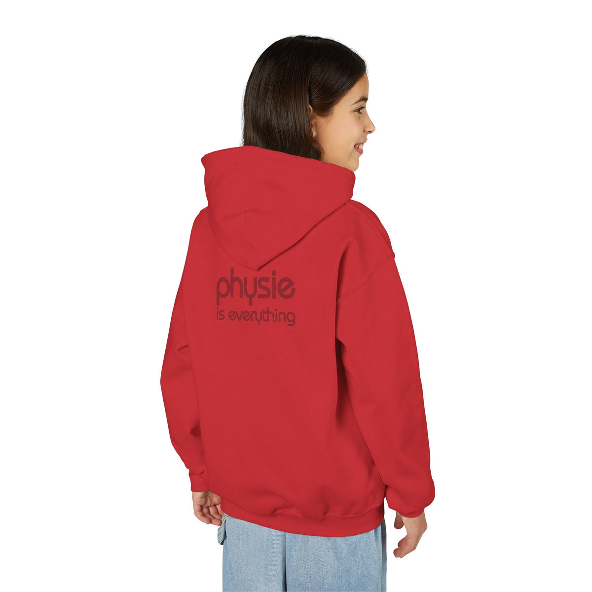 Physie is life (printed on back) - Youth Heavy Blend Hoodie