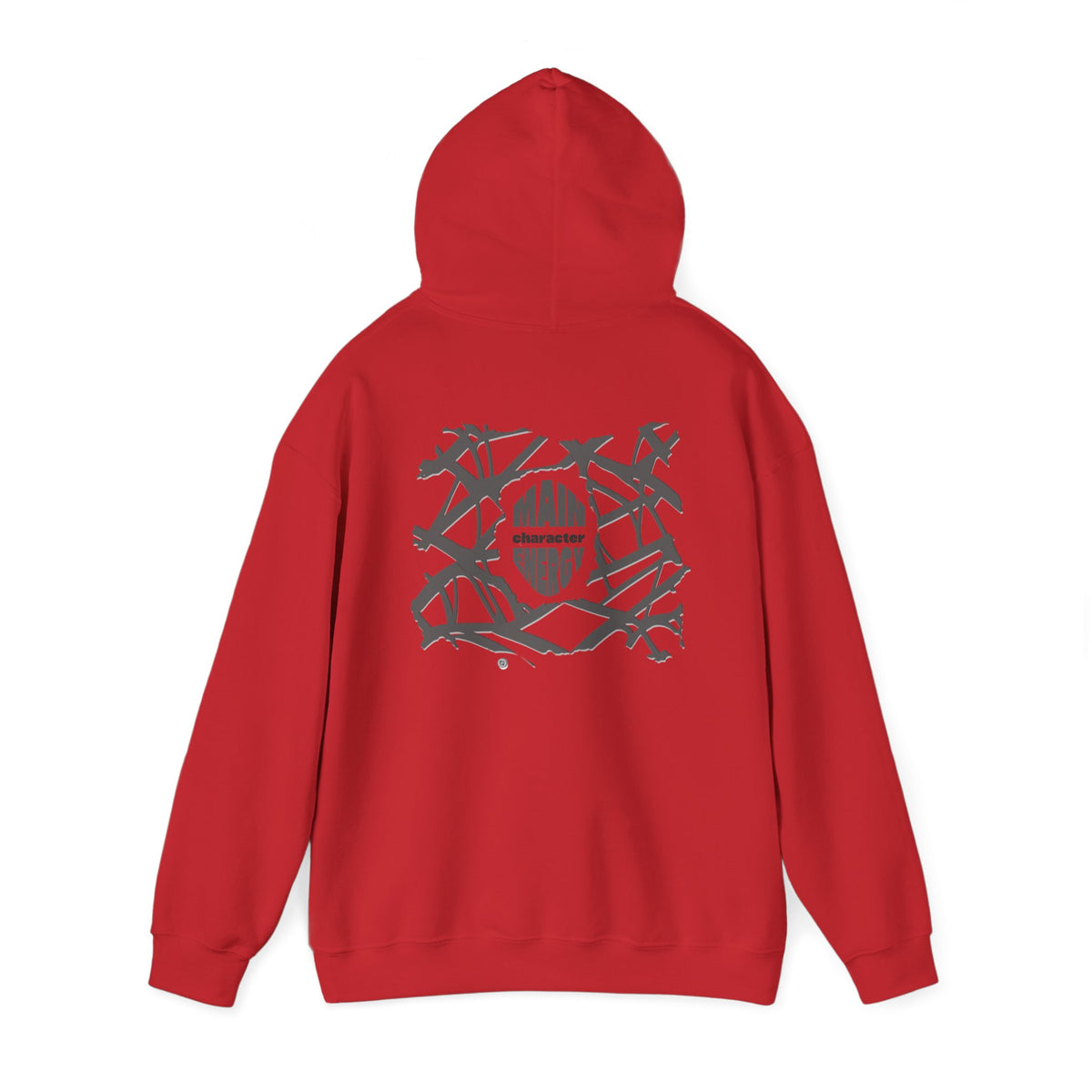 Main Character Energy (printed on back) - Modern Vibes - Unisex Heavy Blend™ Hooded Sweatshirt