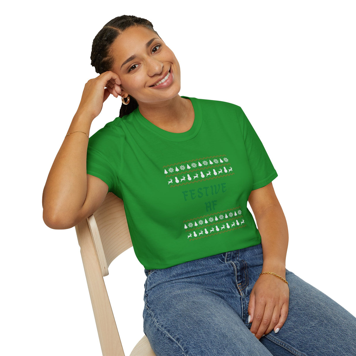 Festive AF - Unisex Softstyle T-Shirt