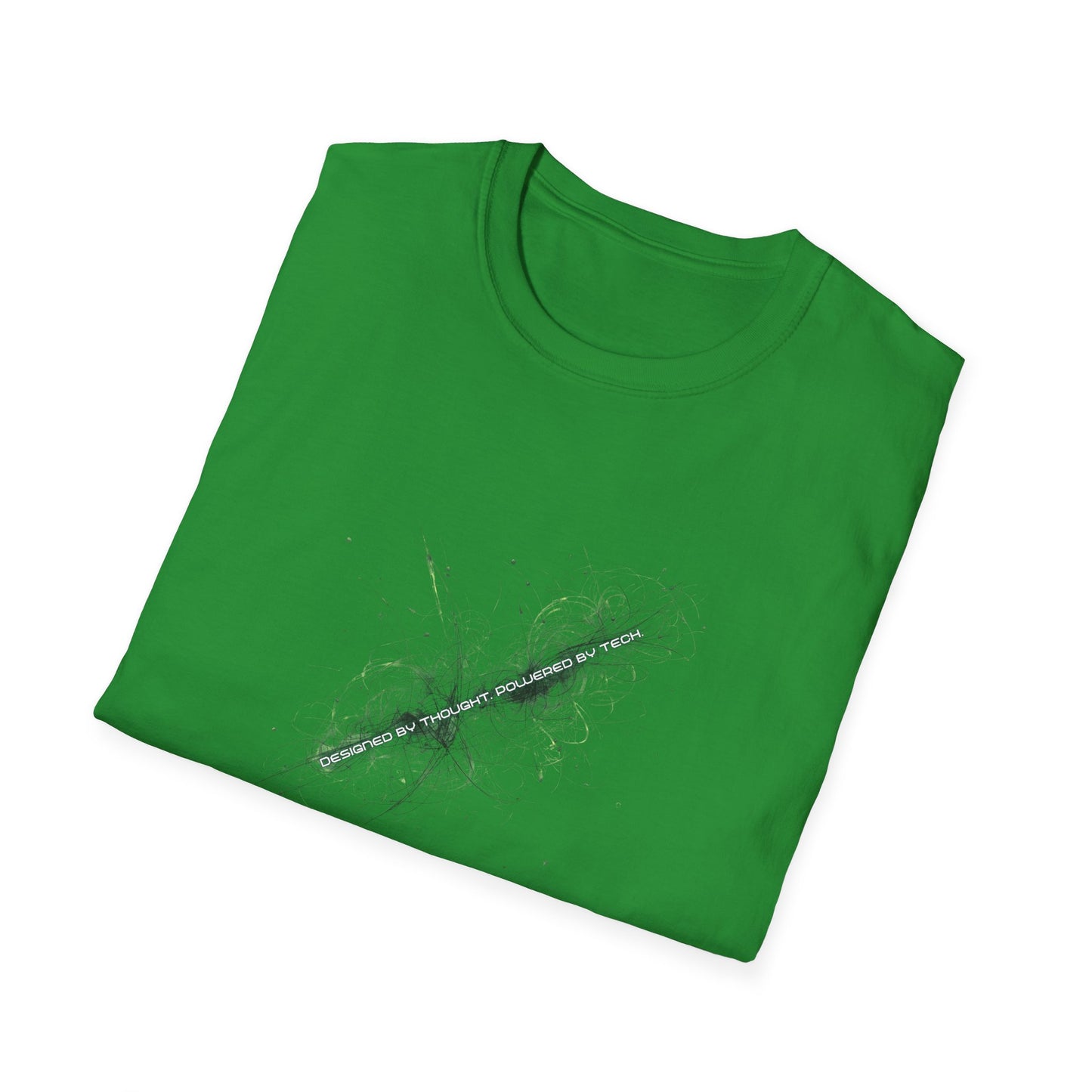 Designed by thought. Powered by Tech - Unisex Softstyle T-Shirt