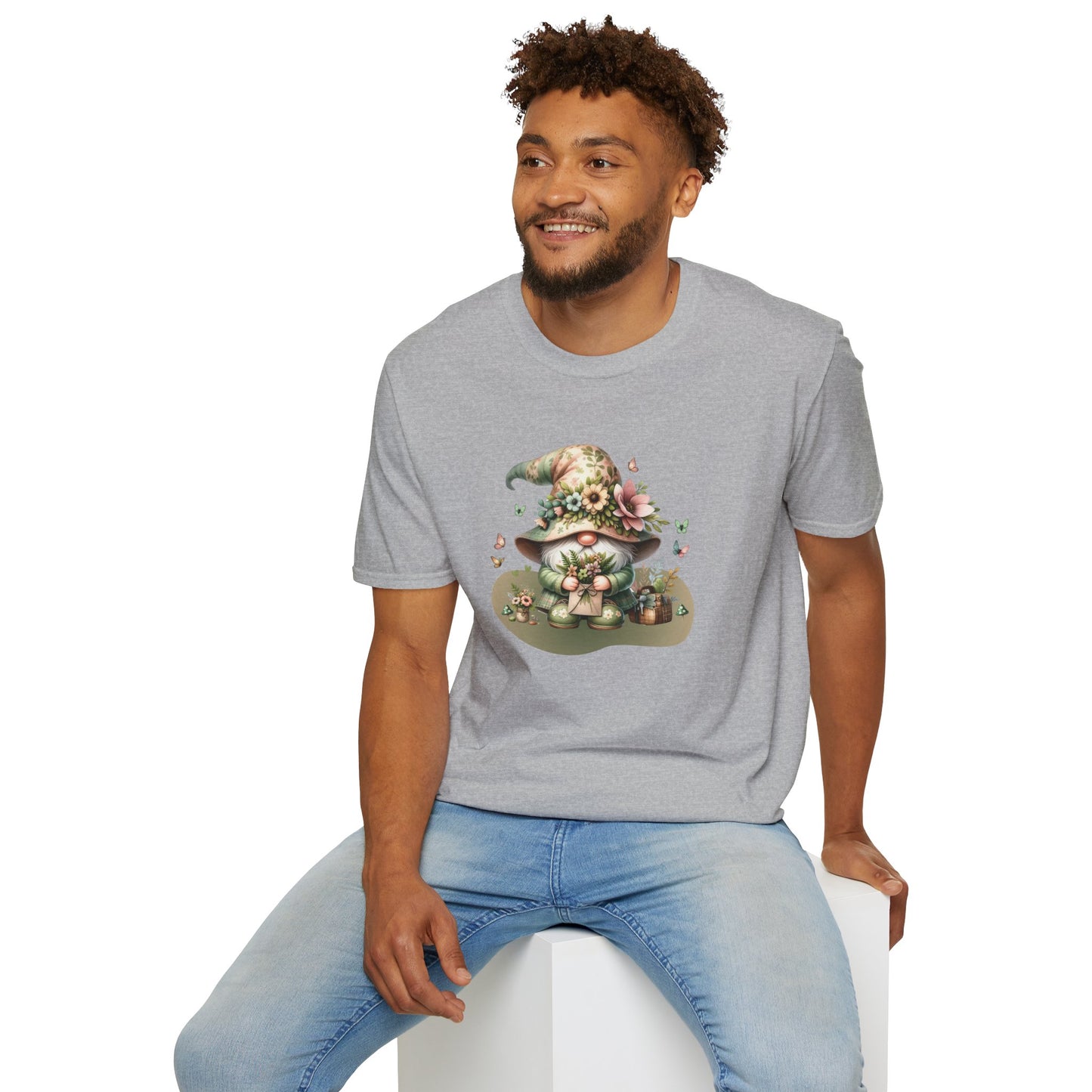 Forest gnome - Unisex Softstyle T-Shirt