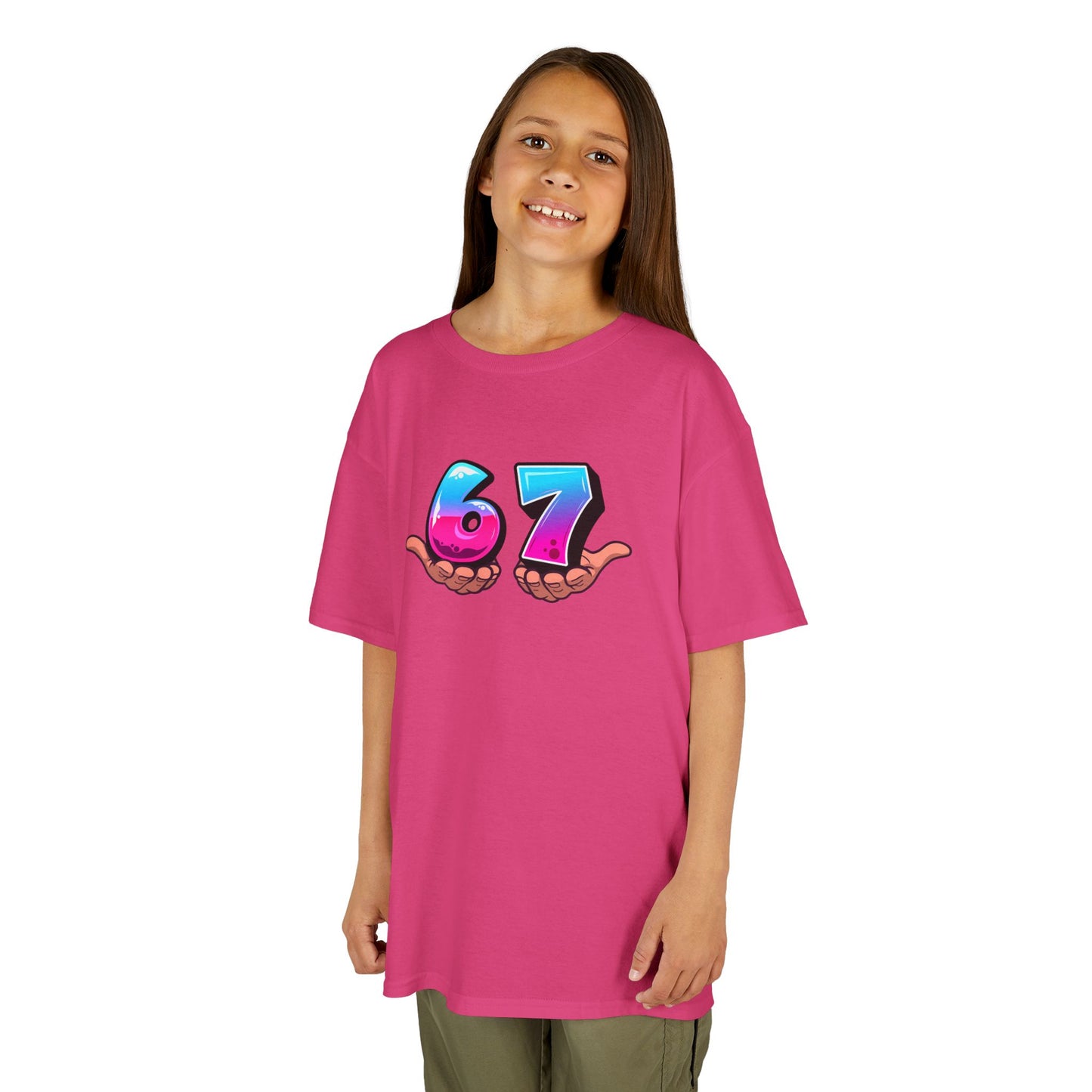 6-7 (pink) - Youth / Kids Heavy Cotton™ Tee