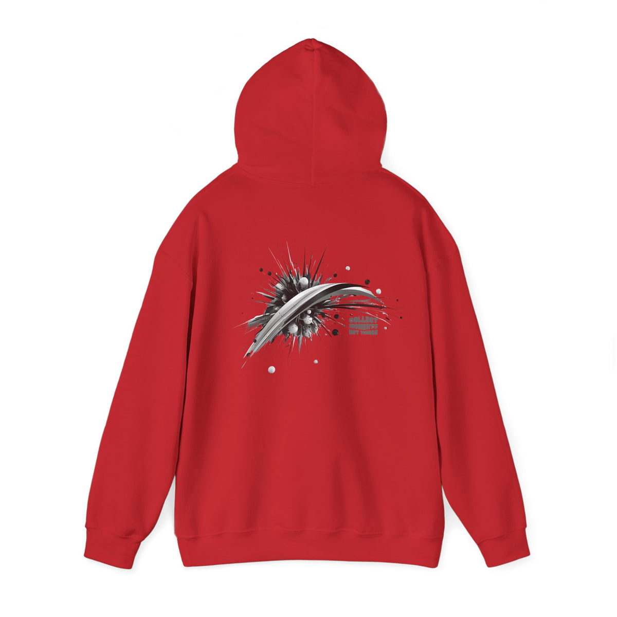 Collect moments not things Splash (printed on back) - Modern Vibes - Unisex Heavy Blend™ Hooded Sweatshirt