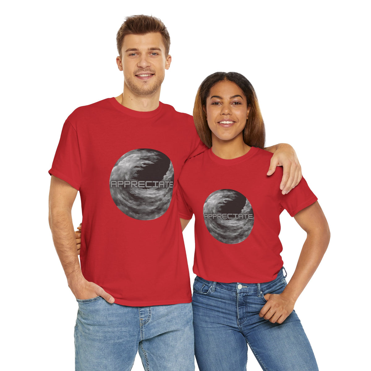Appreciate - Statement Graphic - Unisex Heavy Cotton Tee