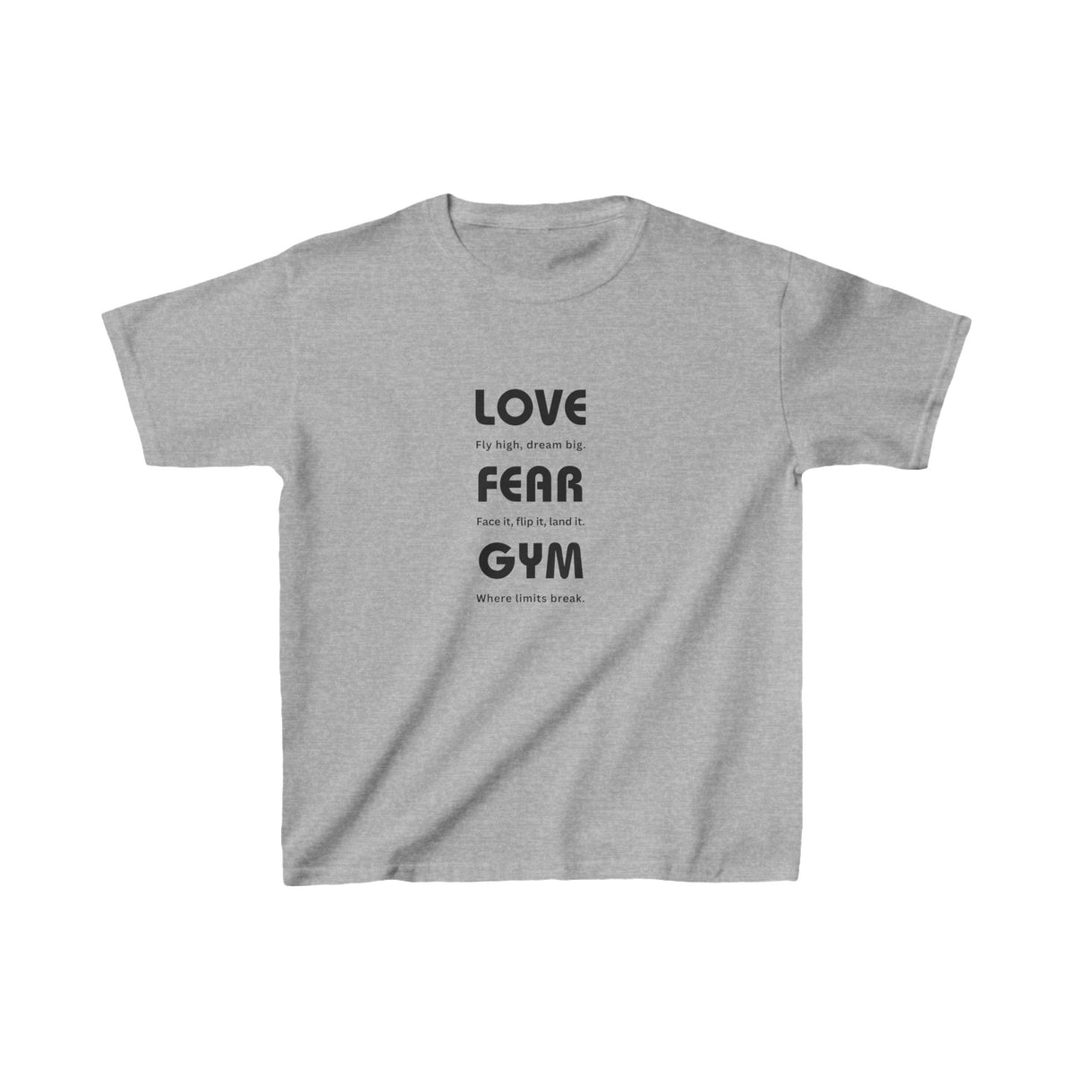 Love Fear Gym - Youth / Kids Heavy Cotton™ Tee