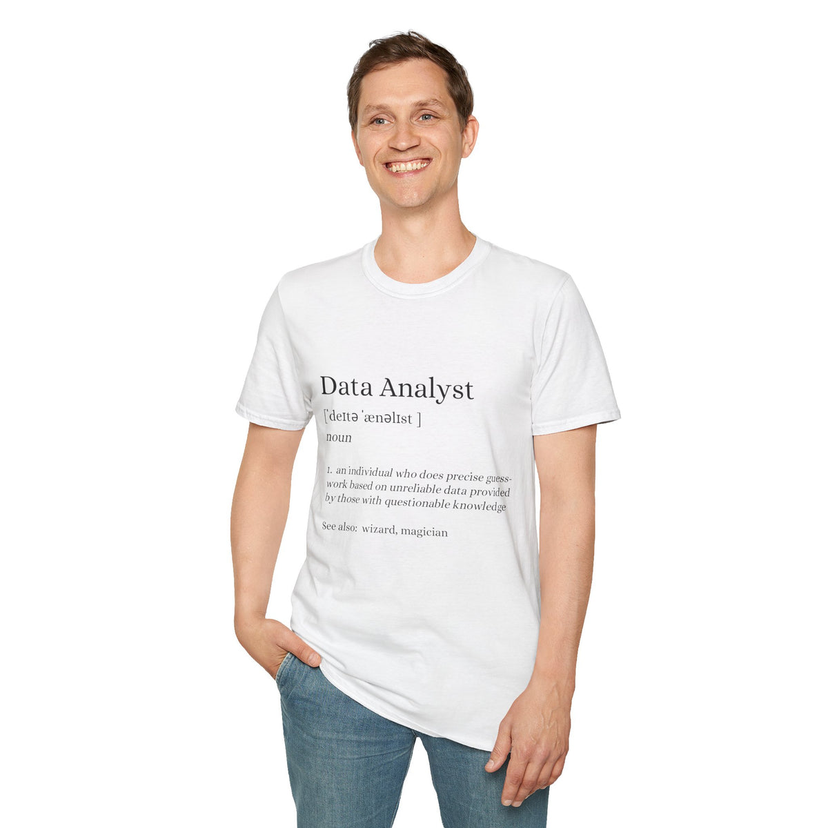 Data Analyst - Tech - Unisex Softstyle T-Shirt