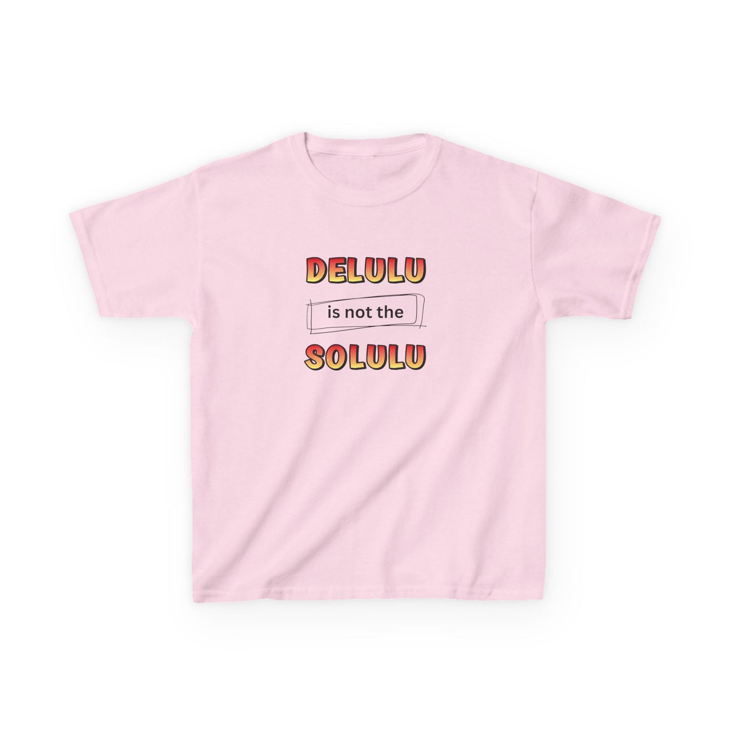 Delulu is not the Solulu - Youth / Kids Heavy Cotton™ Tee