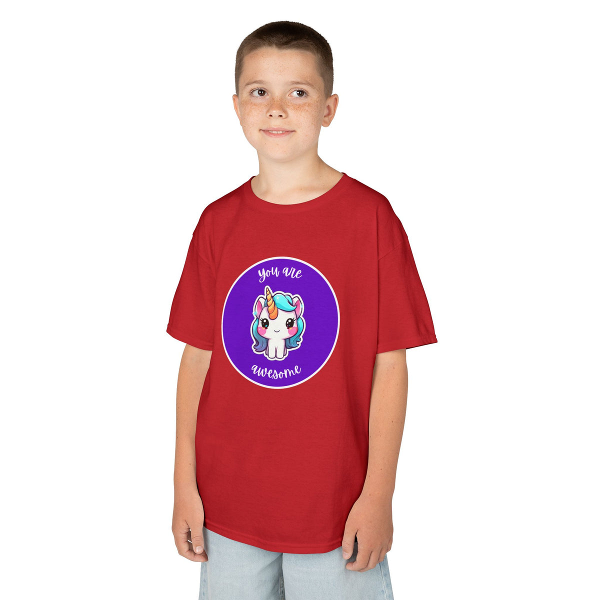 You are Awesome (unicorn) - Youth / Kids Heavy Cotton™ Tee