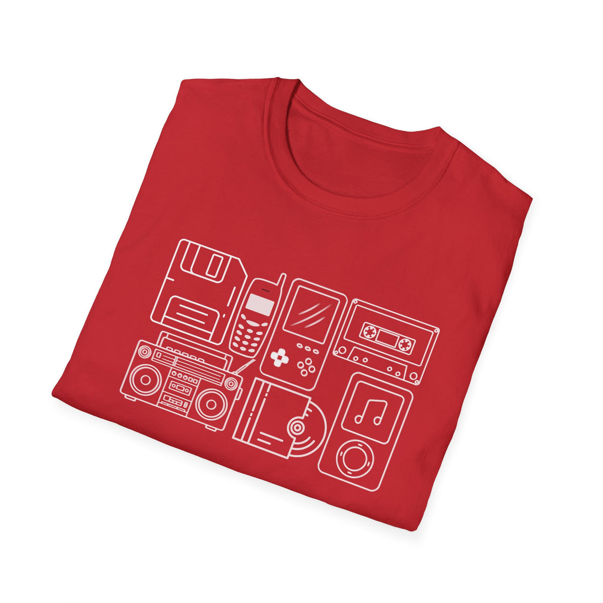 Retro Tech Gear - Unisex Softstyle T-Shirt