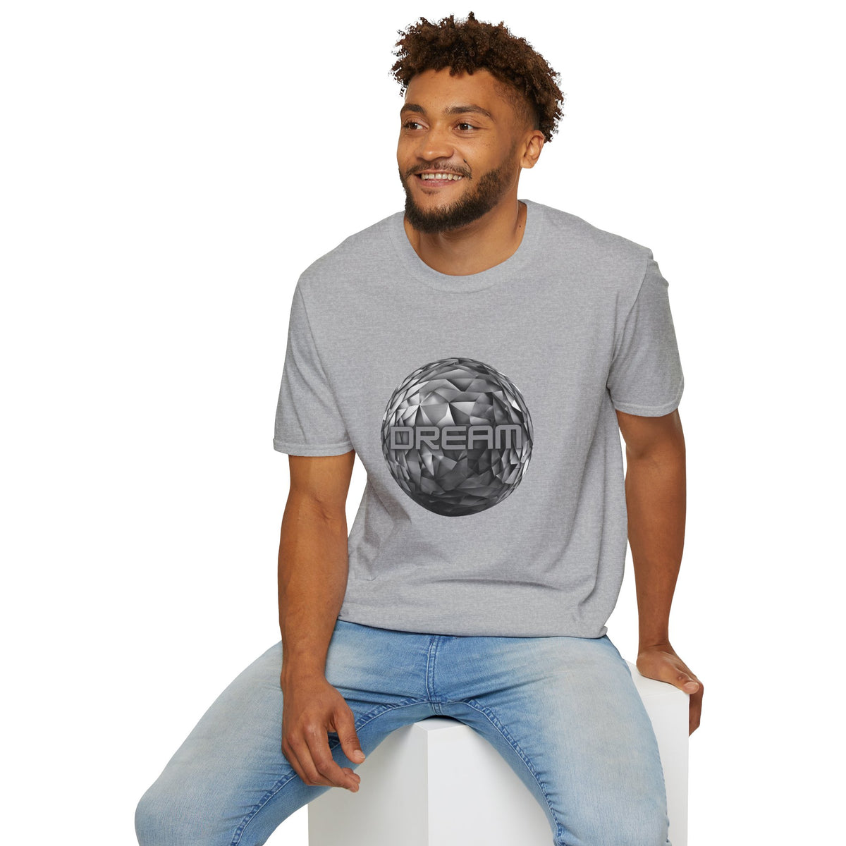 Dream ball - Statement Graphic - Unisex Softstyle T-Shirt