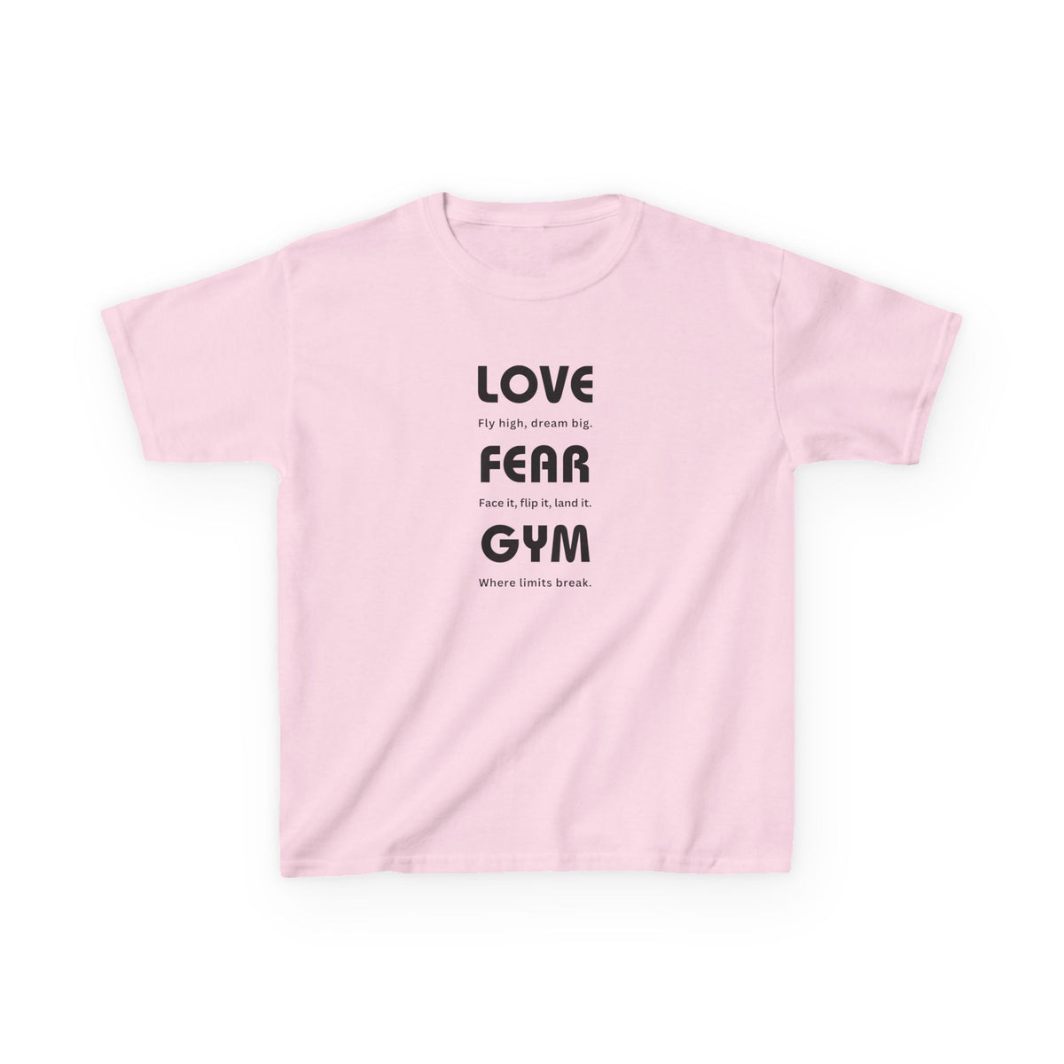 Love Fear Gym - Youth / Kids Heavy Cotton™ Tee