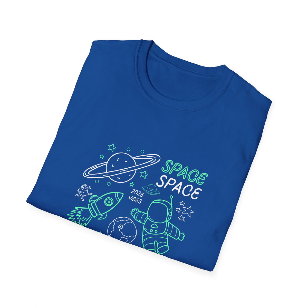 Space Man - Unisex Softstyle T-Shirt