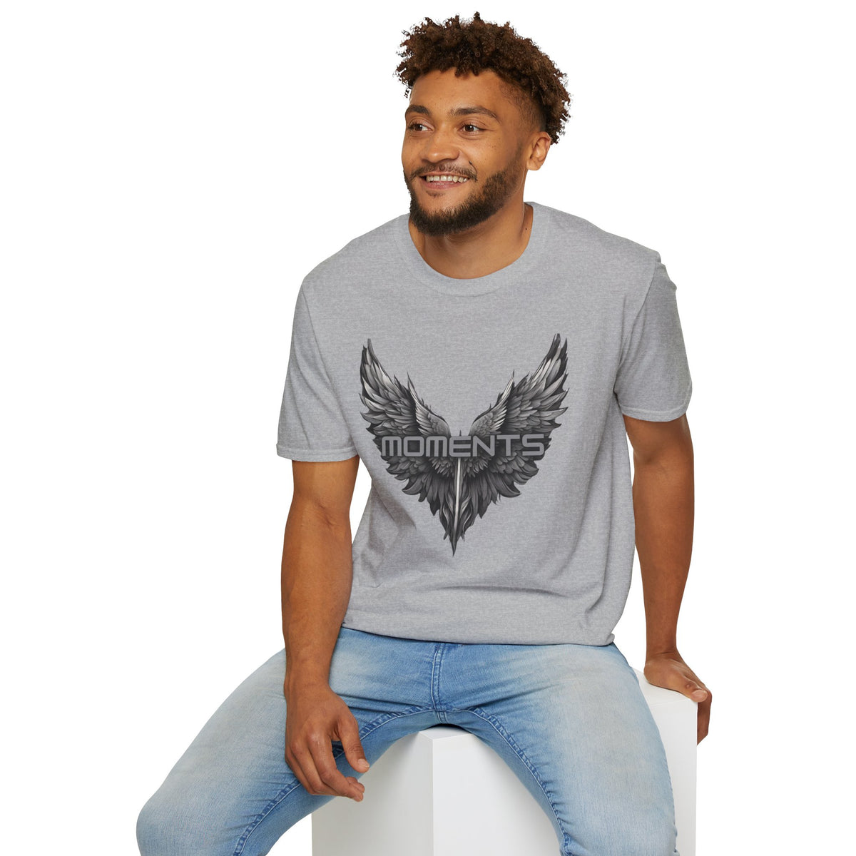 Moments - Statement Graphic - Unisex Softstyle T-Shirt