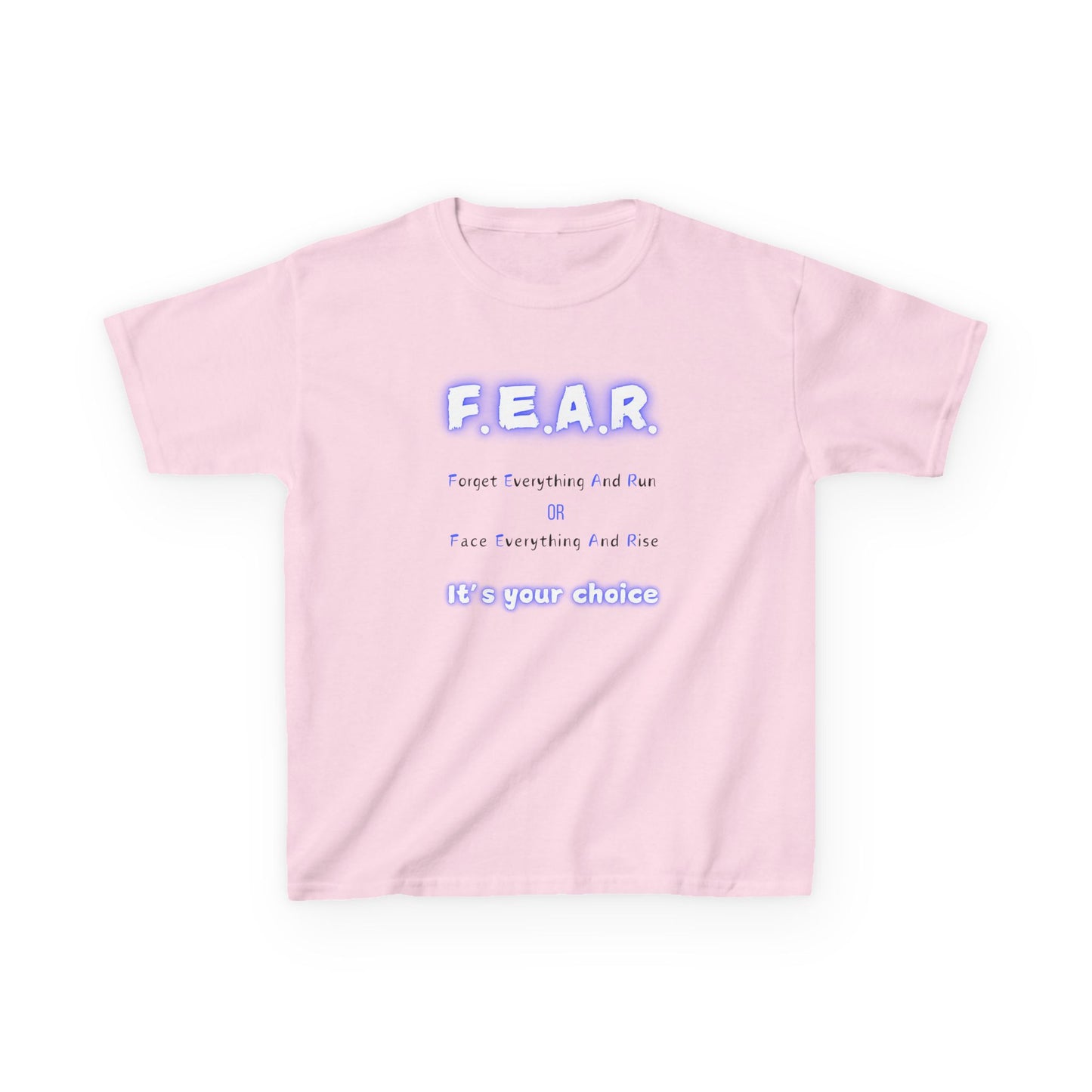 F.E.A.R Face Everything And Rise - Youth / Kids Heavy Cotton™ Tee