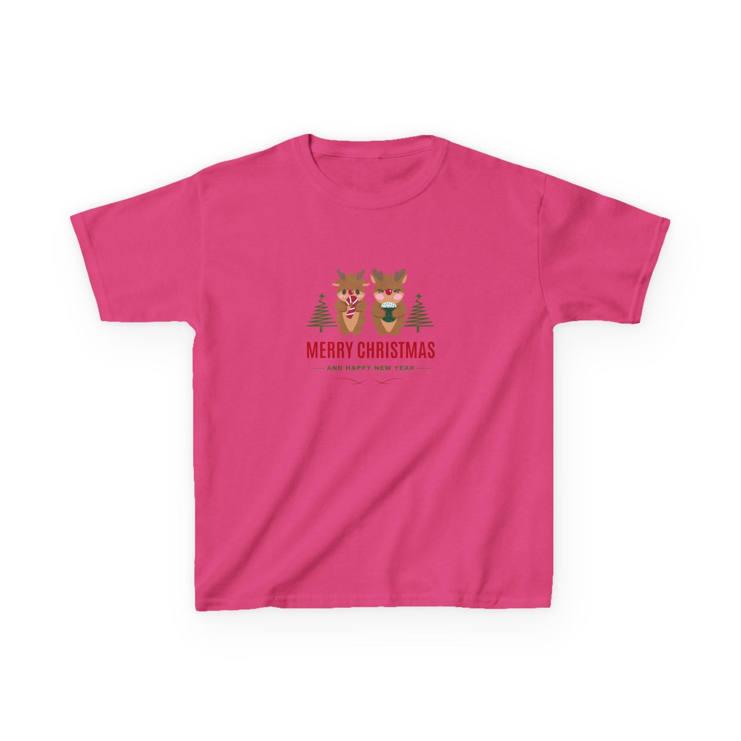 Reindeer Christmas - Youth / Kids Heavy Cotton™ Tee