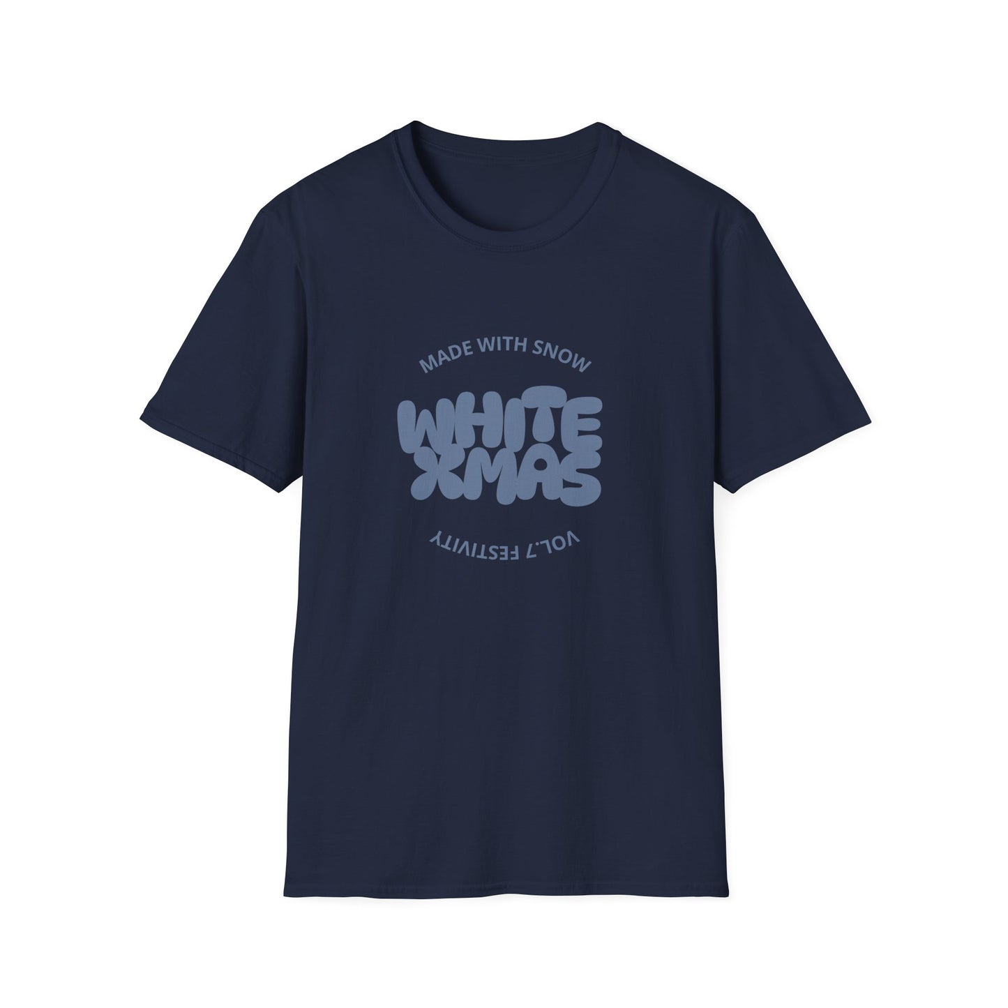 White Xmas - Unisex Softstyle T-Shirt