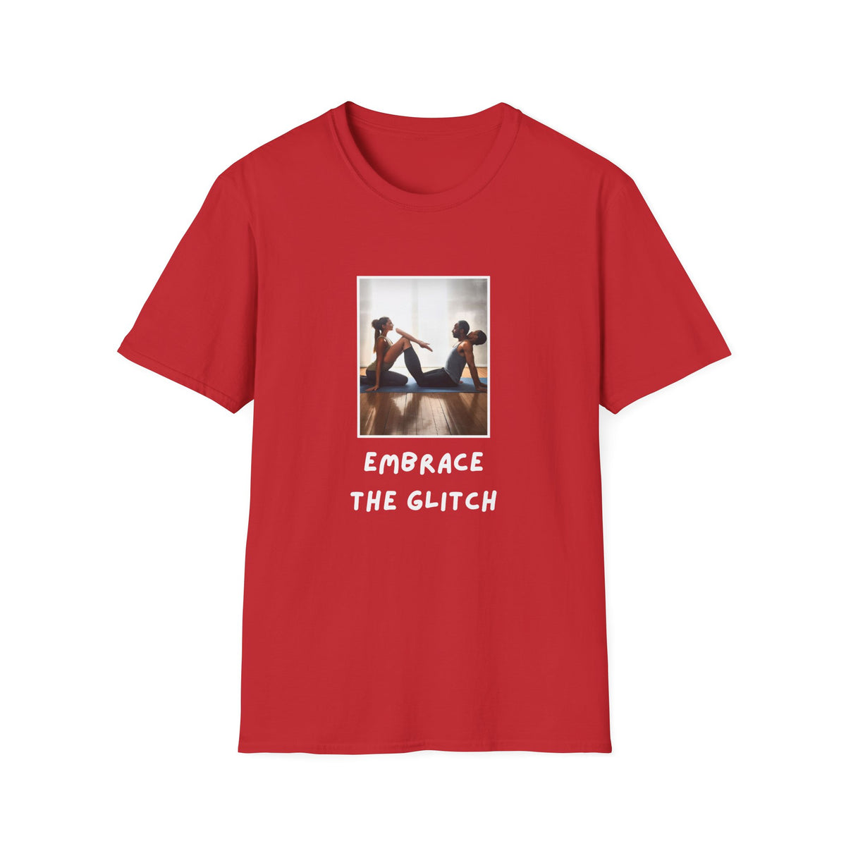 GenAI: Embrace the Glitch - Funny - Unisex Softstyle T-Shirt