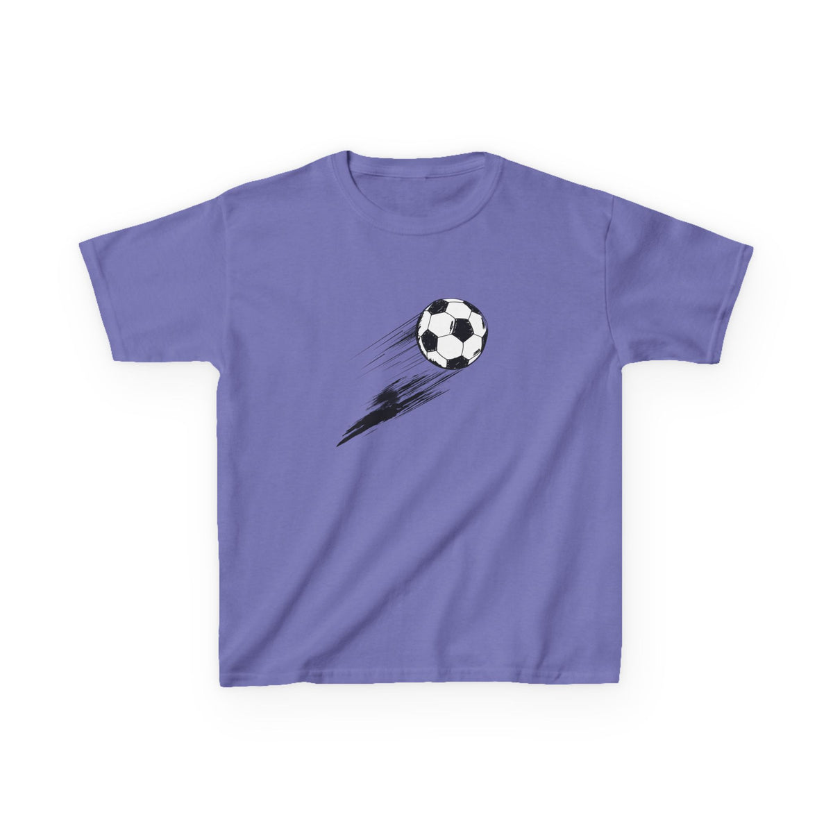 Soccer Swoosh - Youth / Kids Heavy Cotton™ Tee