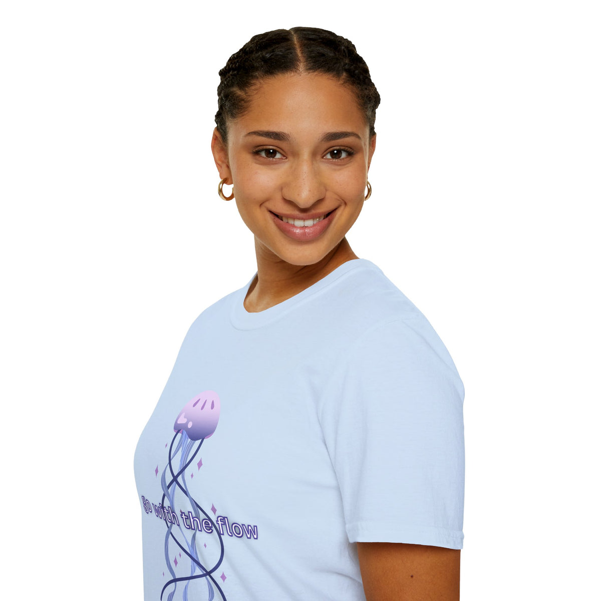 Go with the flow - Unisex Softstyle T-Shirt