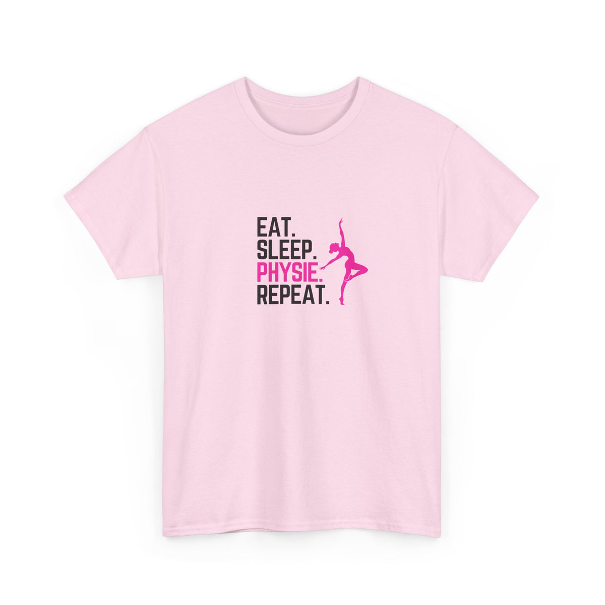 Eat Sleep Physie Repeat - Unisex Heavy Cotton Tee
