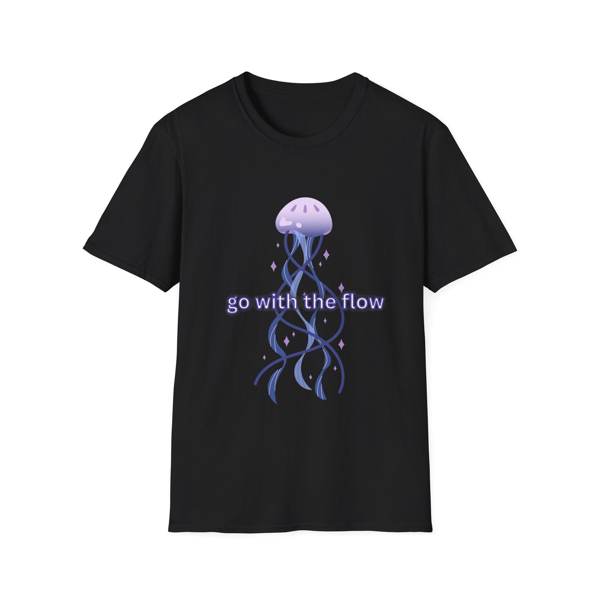 Go with the flow - Unisex Softstyle T-Shirt