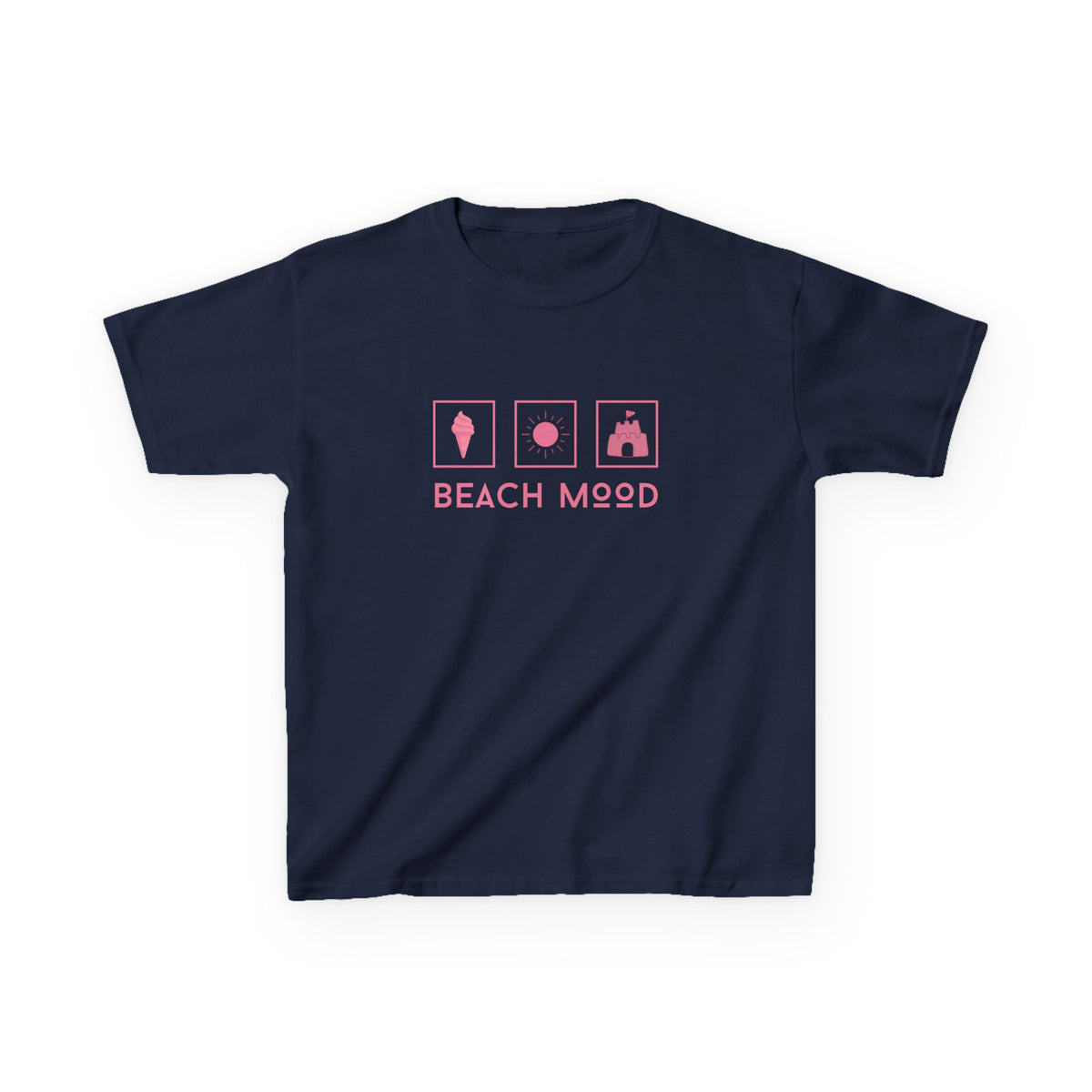 Beach Moods (pink) - Youth / Kids Heavy Cotton™ Tee