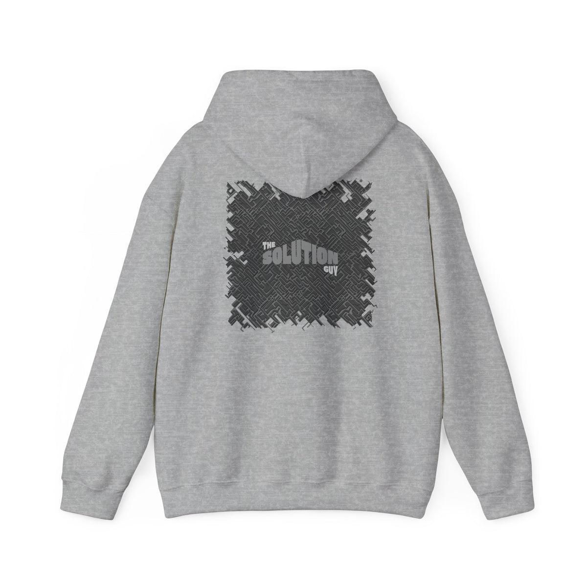 The Solution Guy (printed on back) - Modern Vibes - Unisex Heavy Blend™ Hooded Sweatshirt