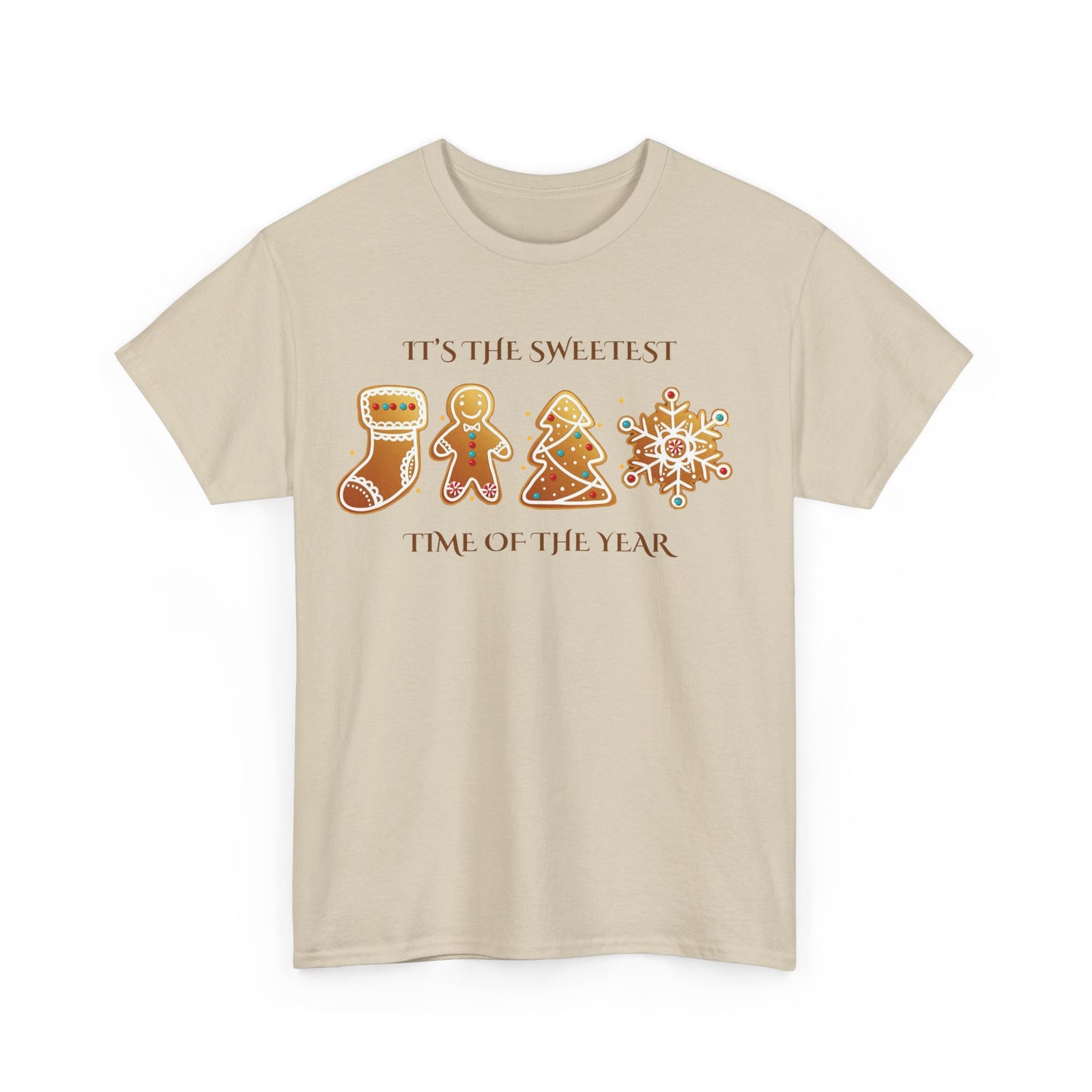 Sweetest Time of the Year - Christmas - Unisex Heavy Cotton Tee
