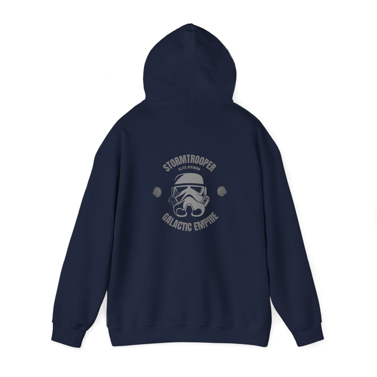 Storm Trooper (printed on back) - Modern vibes - Unisex Heavy Blend™ Hooded Sweatshirt