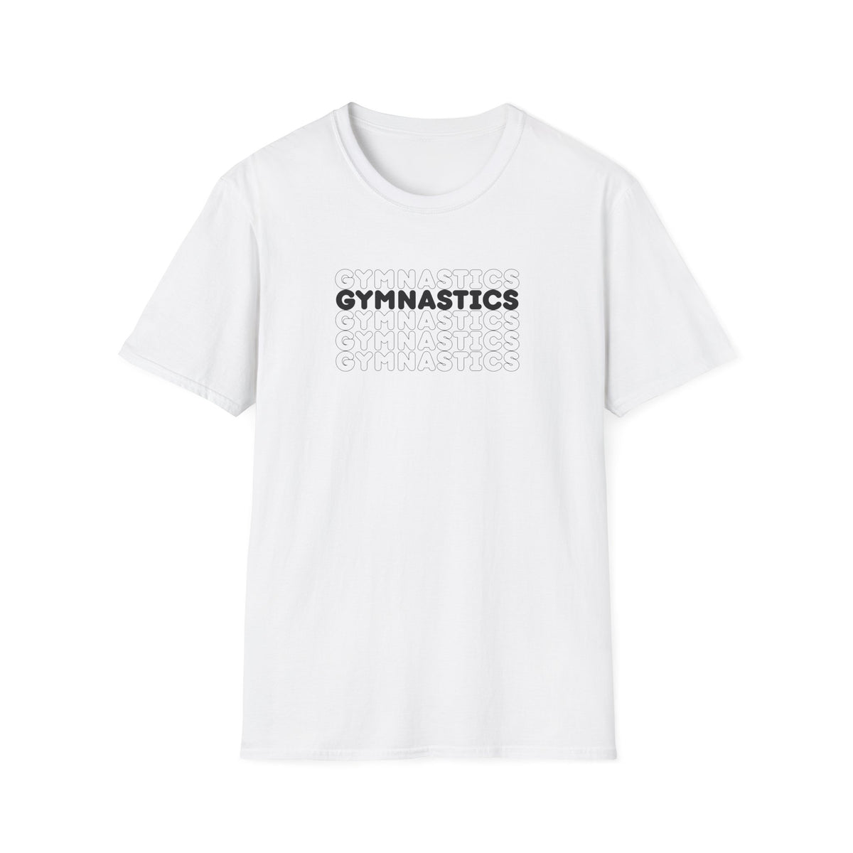 Gymnastics x 5 - Unisex Softstyle T-Shirt