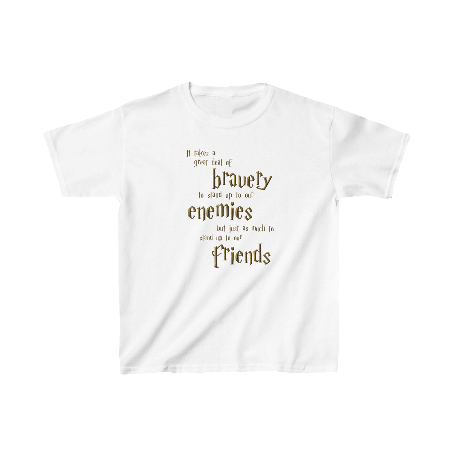 Harry Potter - It takes a great deal of bravery to stand up to our enemies - Youth / Kids Heavy Cotton™ Tee