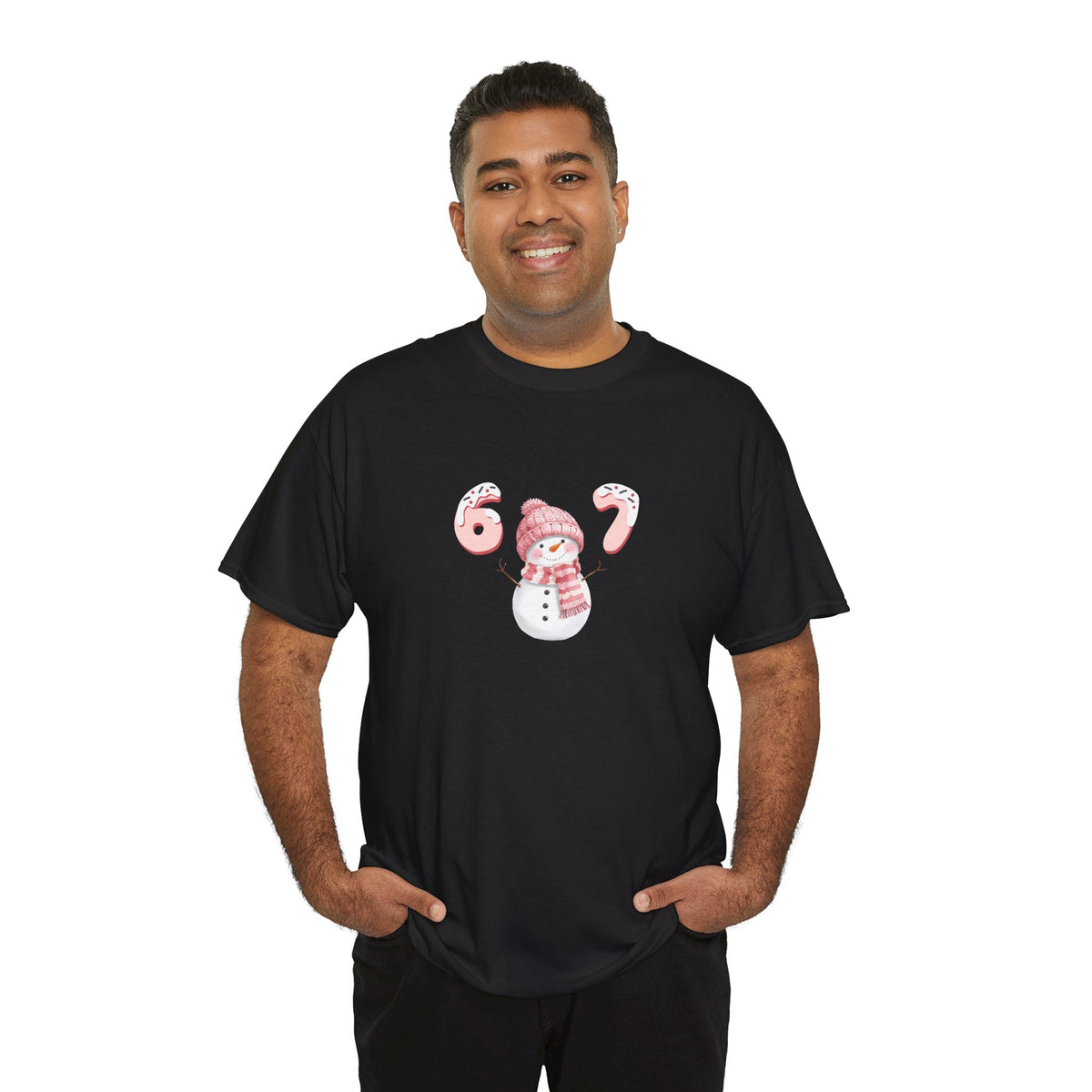 Snowman 6-7  - Unisex Heavy Cotton Tee