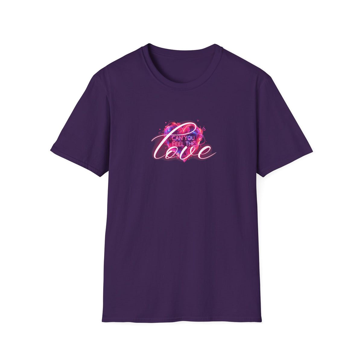 Can you feel the Love - Unisex Softstyle T-Shirt
