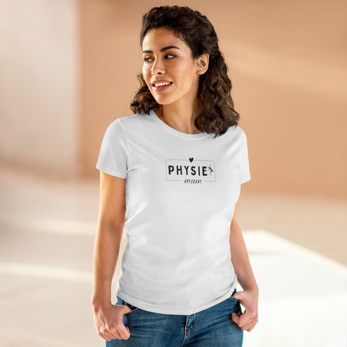 Physie Mum - Women's Midweight Cotton Tee