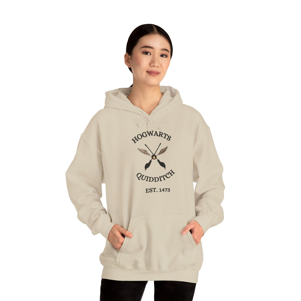 HP Quidditch - Modern Vibes - Unisex Heavy Blend™ Hooded Sweatshirt