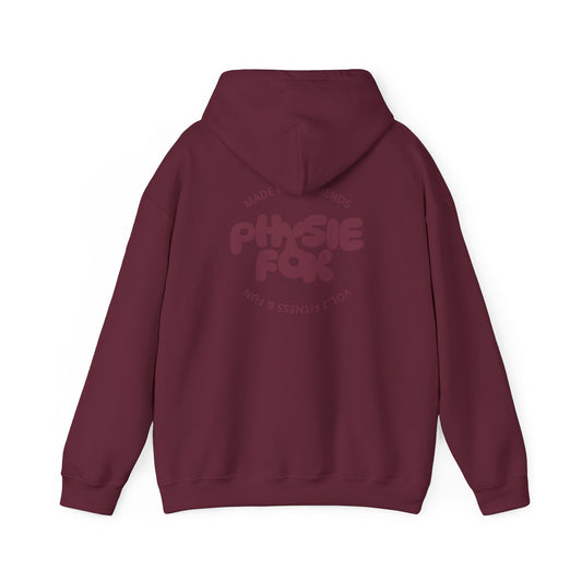 Physie Fox (printed on back) - Unisex Heavy Blend™ Hooded Sweatshirt