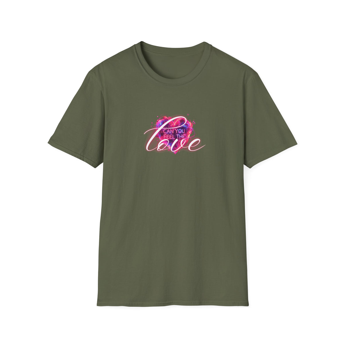 Can you feel the Love - Unisex Softstyle T-Shirt