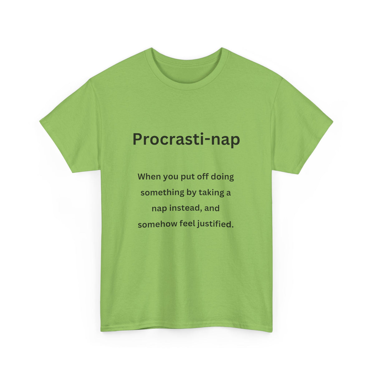 Procrastinap - Urban Words - Unisex Heavy Cotton Tee