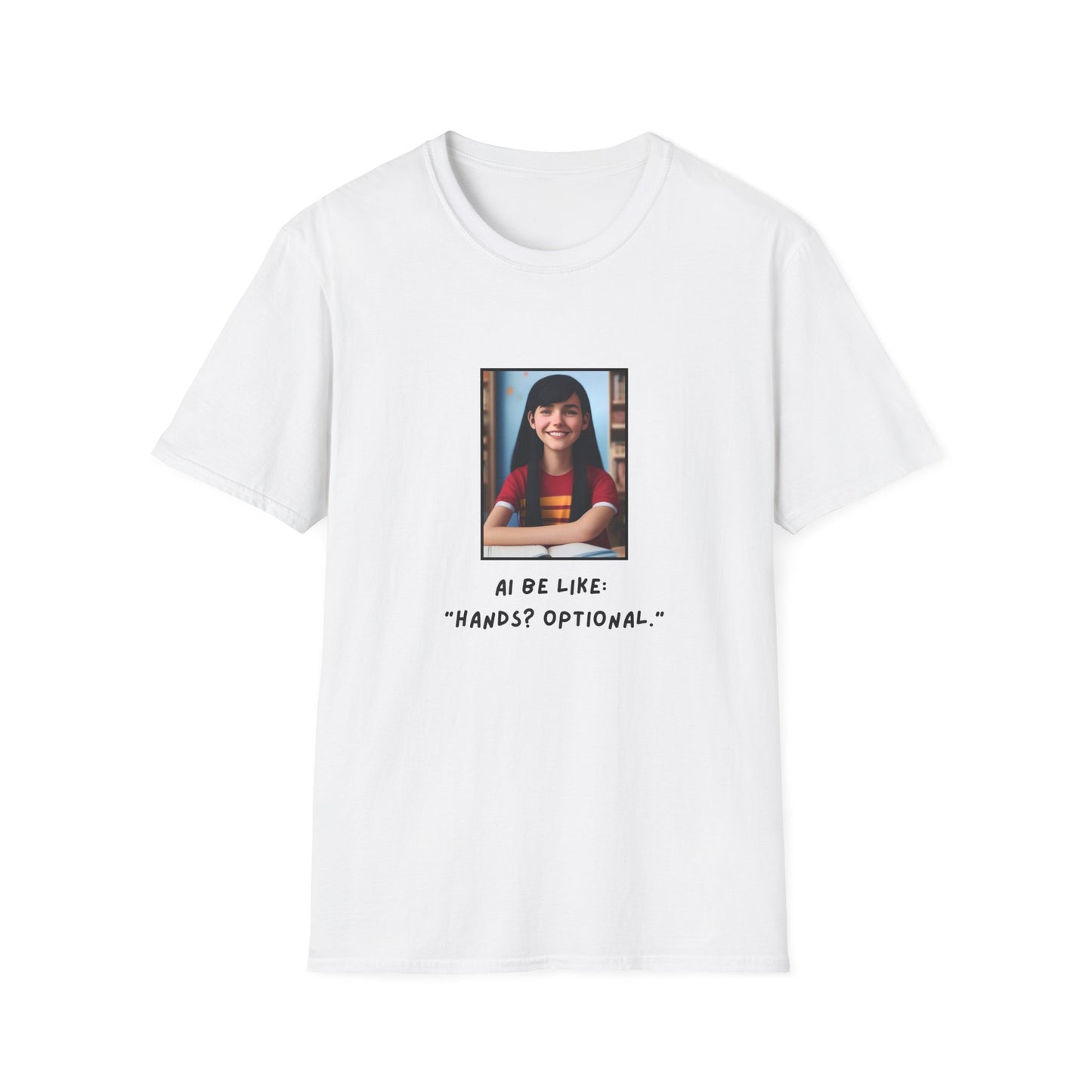 GenAI - Hands Optional - Tech - Unisex Softstyle T-Shirt