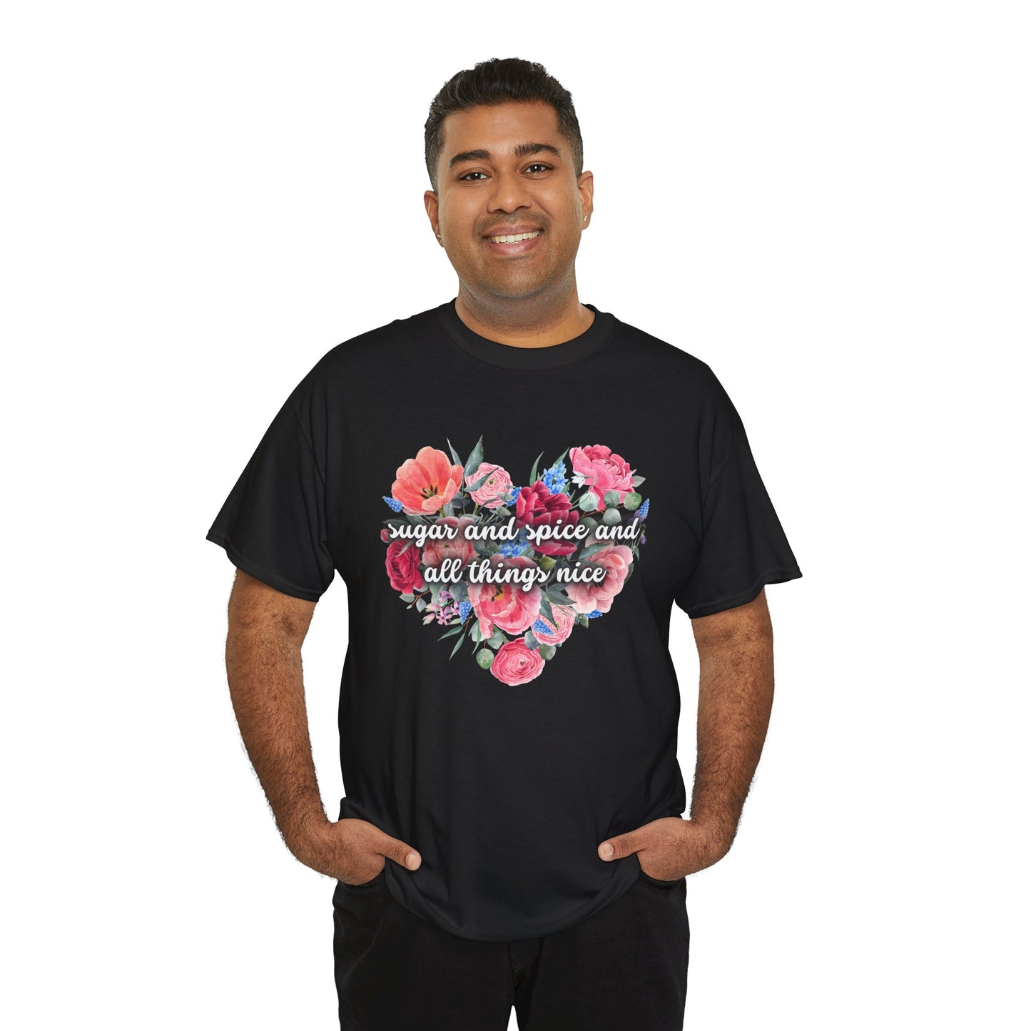 Sugar and Spice and all things nice - Unisex Heavy Cotton Tee