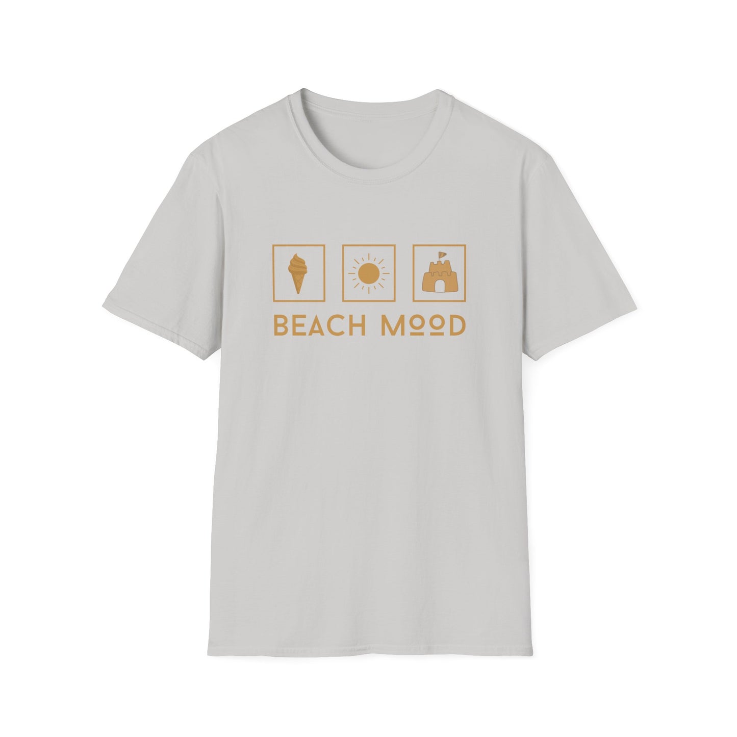 Beach Mood (sand) - Statement graphic - Unisex Softstyle T-Shirt