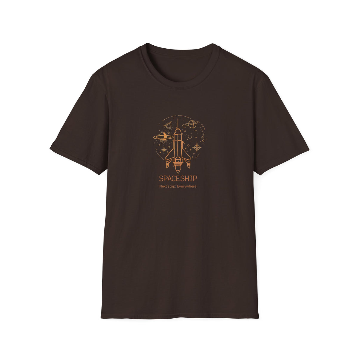 Spaceship - Unisex Softstyle T-Shirt