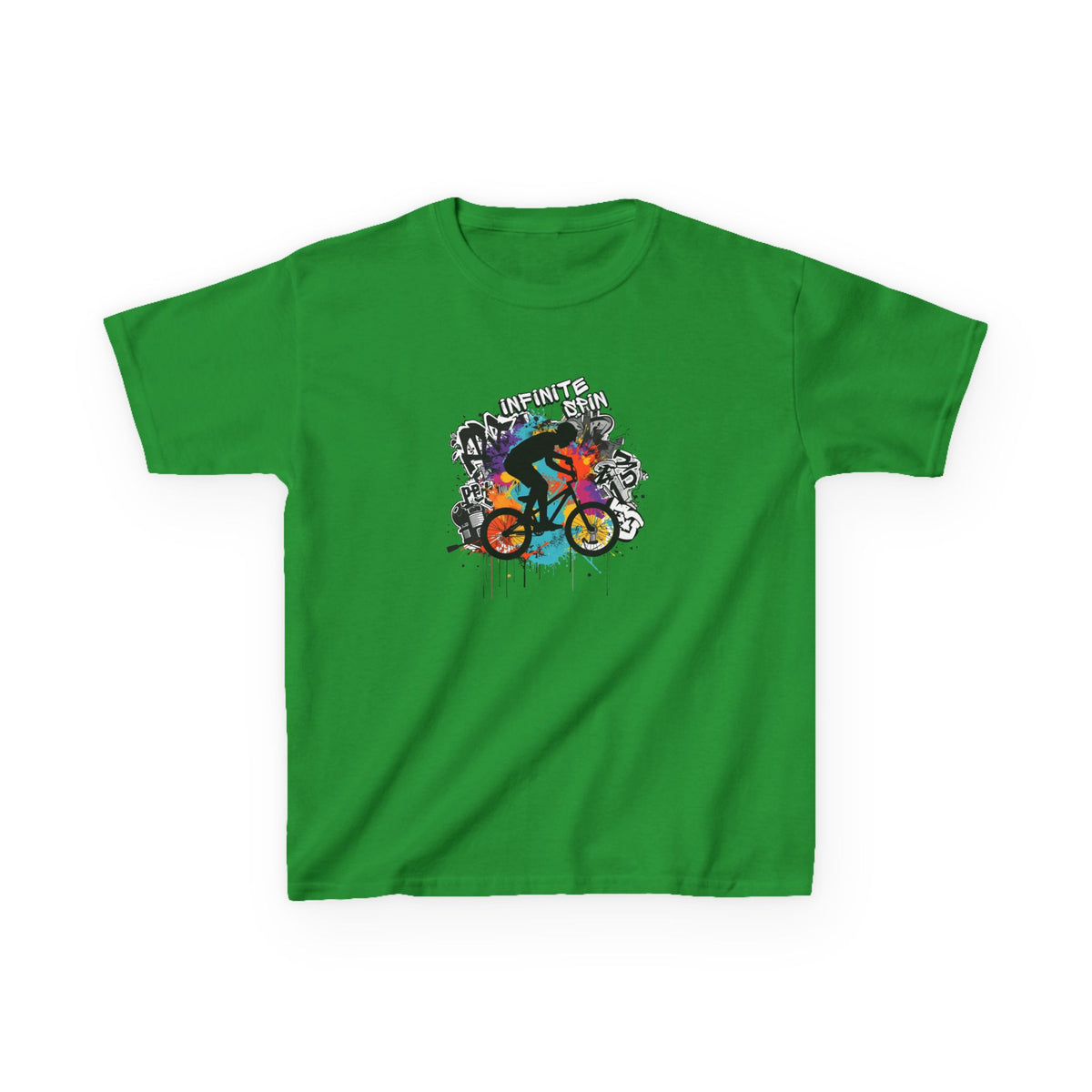 Infinite Spin (bike) - Youth / Kids Heavy Cotton™ Tee