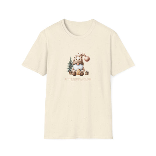 Merry Gingerbread Season - Unisex Softstyle T-Shirt