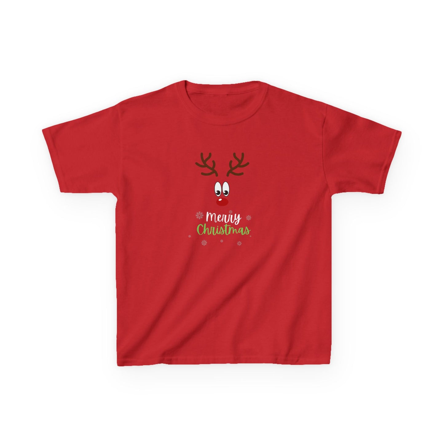 Rudolf Christmas - Youth / Kids Heavy Cotton™ Tee