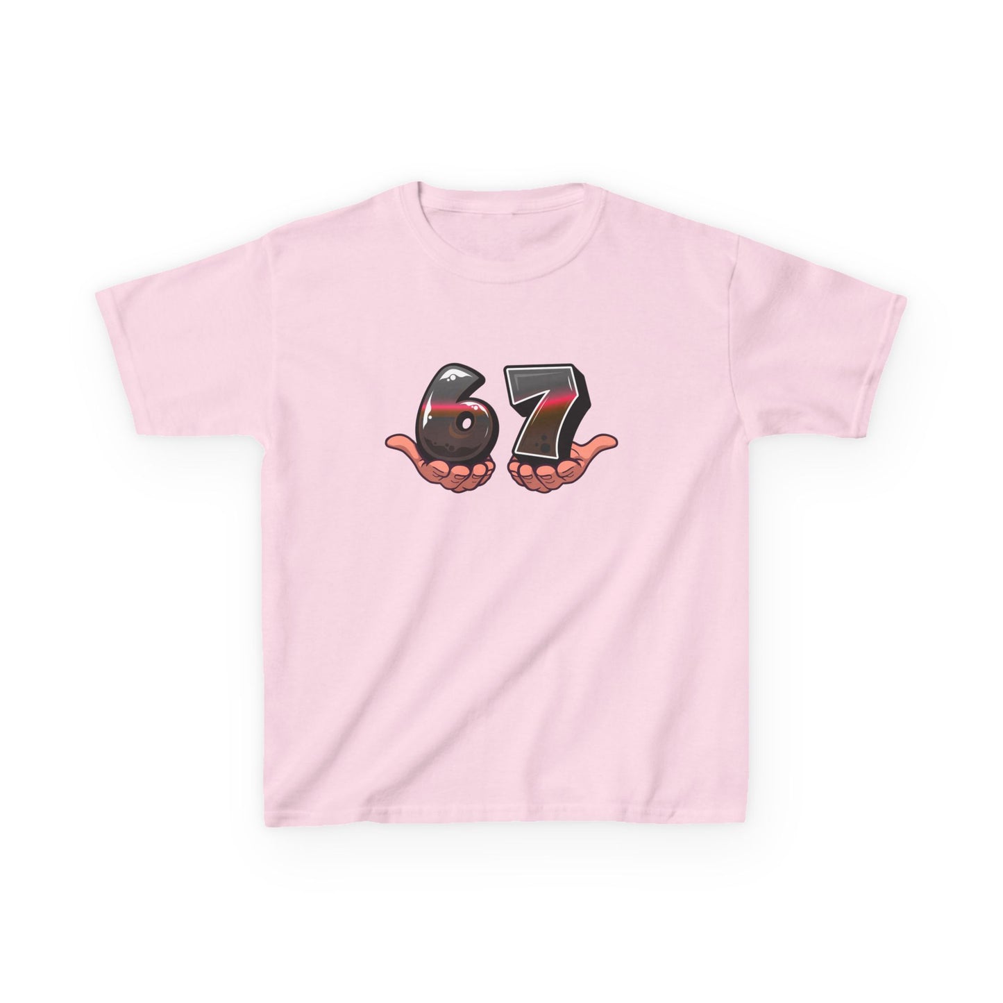 6-7 (black) - Youth / Kids Heavy Cotton™ Tee
