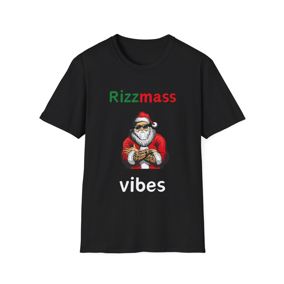 Rizzmass Vibes - Christmas - Unisex Softstyle T-Shirt