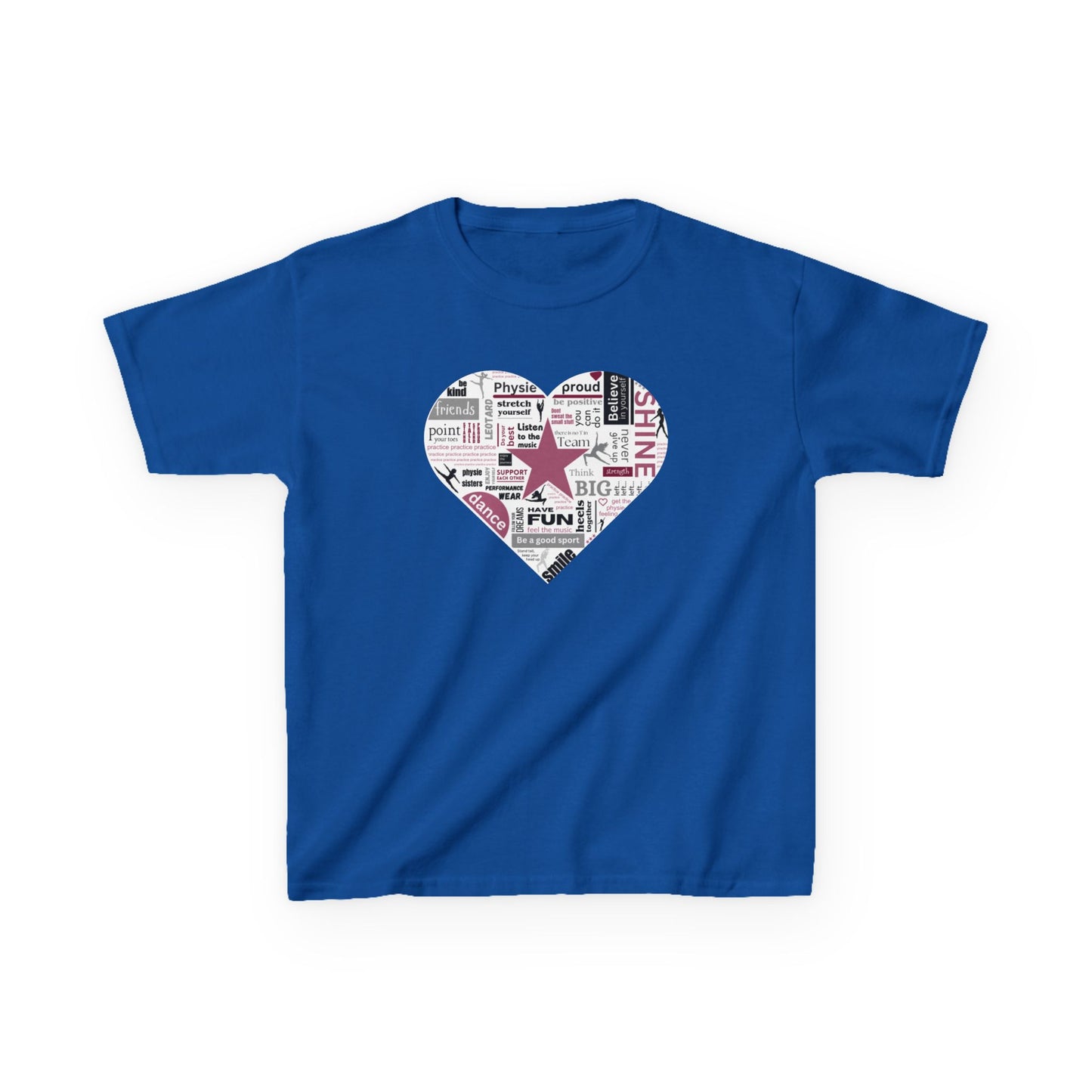 Physie Inspiration Heart - Youth / Kids Heavy Cotton™ Tee