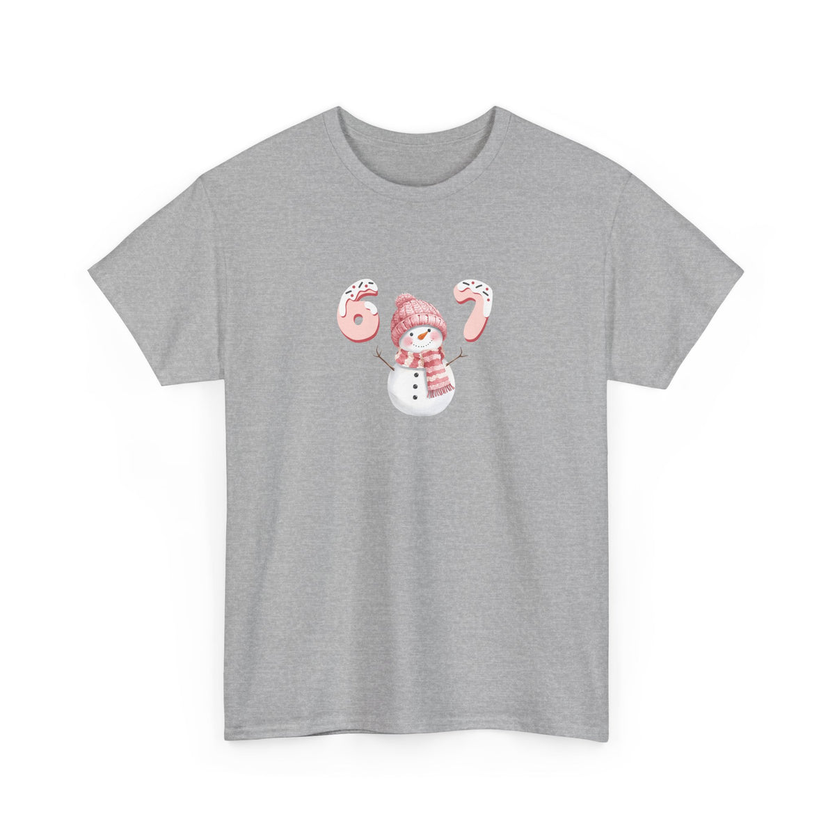 Snowman 6-7  - Unisex Heavy Cotton Tee