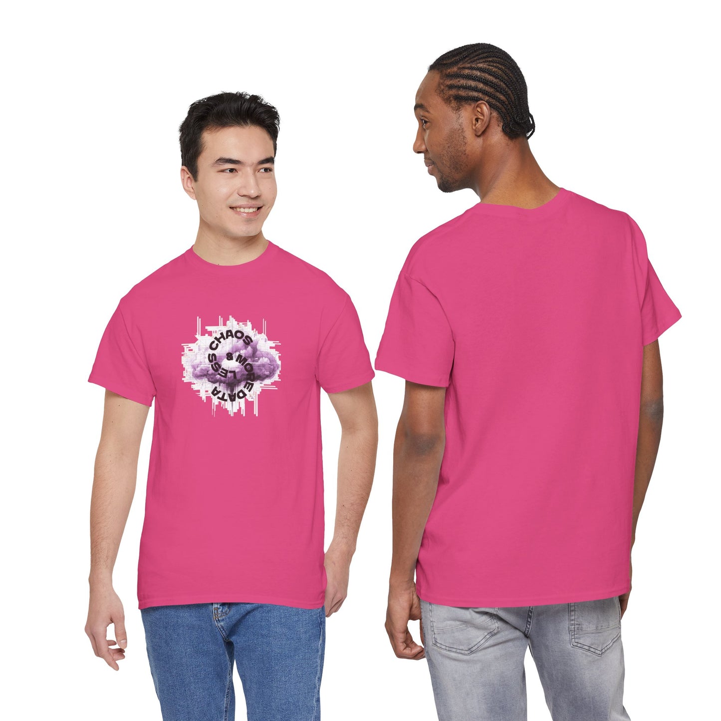 Less Chaos, More Data - Unisex Heavy Cotton Tee